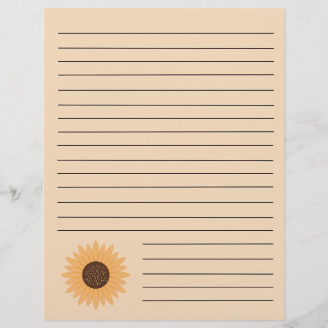 Pages du Classeur de la recette de tournesol (Devant)