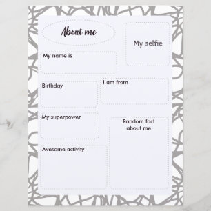 Pages for Diary, Fanbook, Bullet Journal, Scrapboo