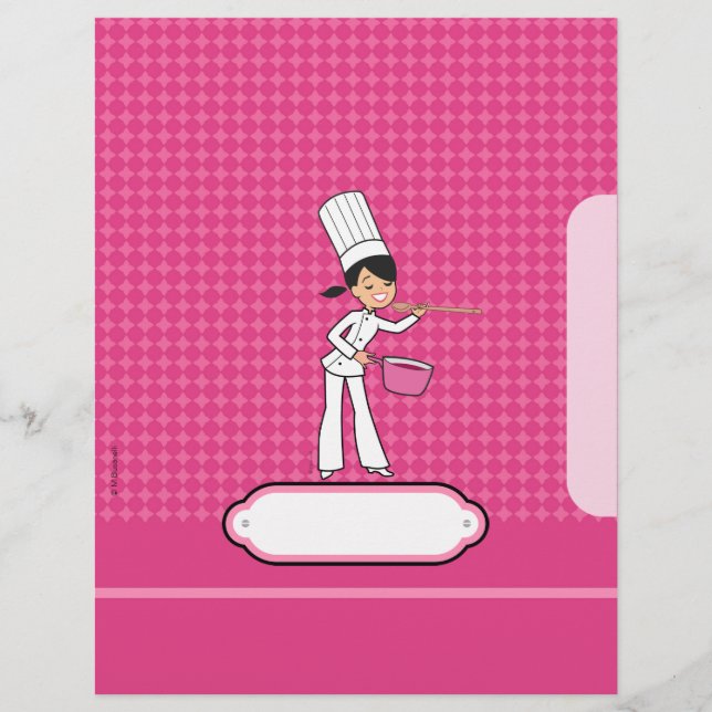 Pages for Recipes - Chef Themed Letterhead (Front)