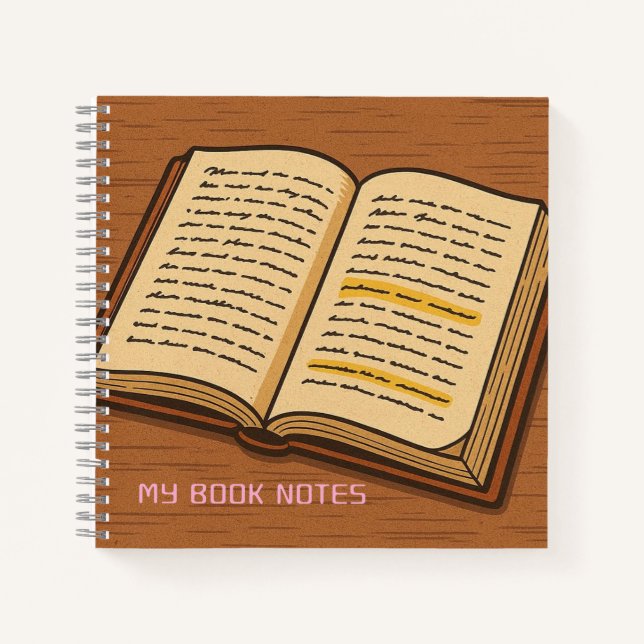 pages of past  notebook (Front)