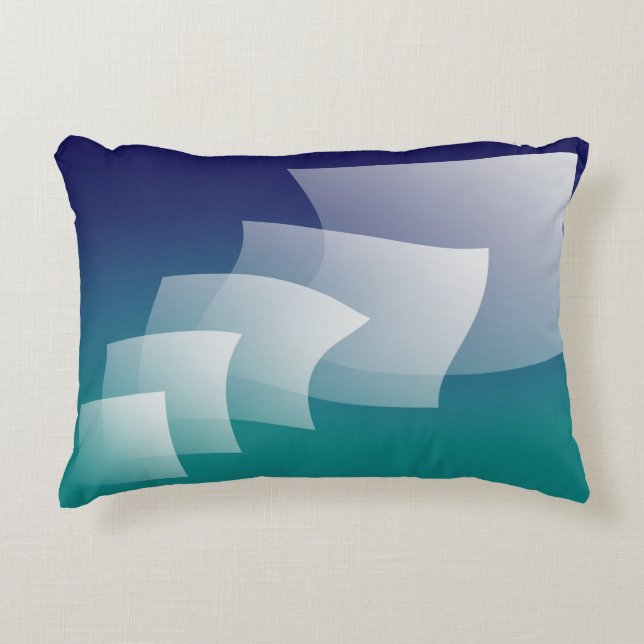 Pages overseas accent pillow (Front)