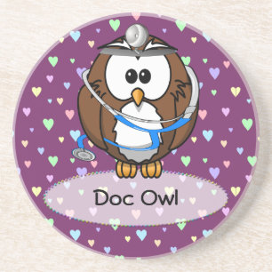 paging Doc Owl Coaster