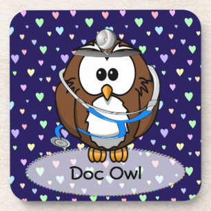 paging Doc Owl Coaster
