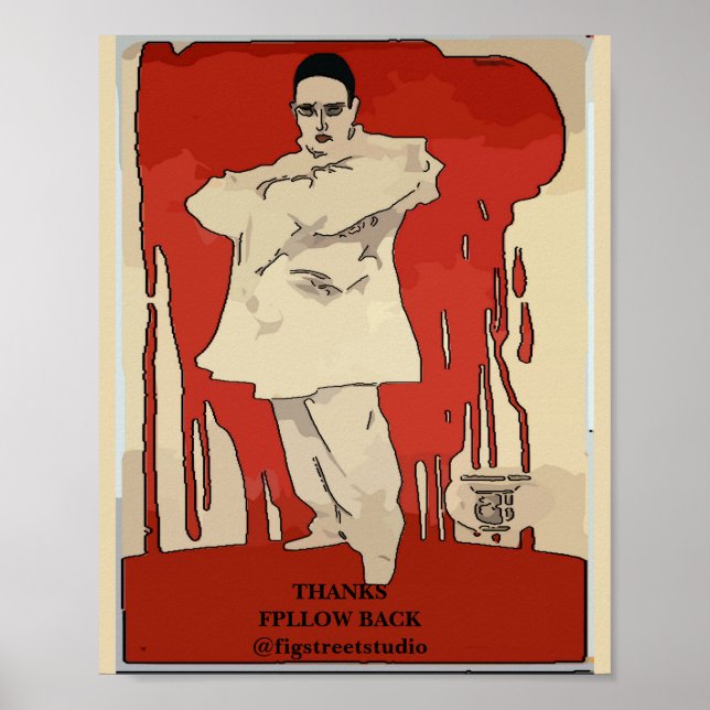 Pagliacci, Affiches Vintages, (Devant)