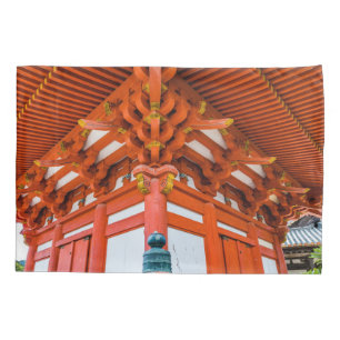 Pagoda bottom up perspective, Miyajima Pillowcase
