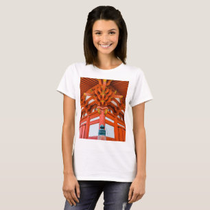 Pagoda bottom up perspective, Miyajima T-Shirt