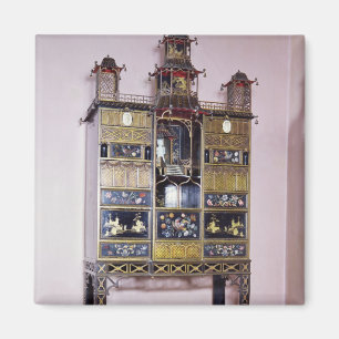 Pagoda cabinet in style of Thomas Chippendale Magnet
