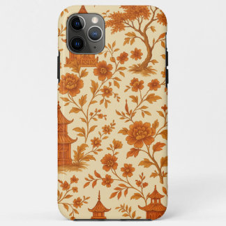 Pagode d'automne Chinoiserie coque iphone