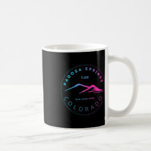 Pagosa Springs Colorado Mountain Town - Elevated R Coffee Mug