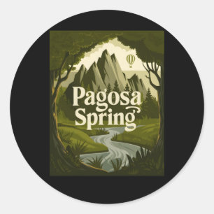 Pagosa Springs - Une Oasis cachée ! Autocollant