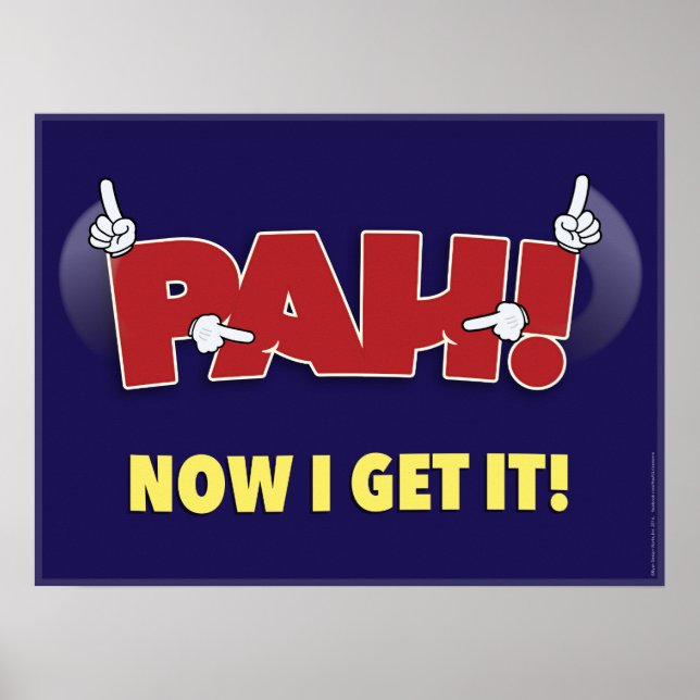 PAH! an ASL Classroom poster. Poster (Front)