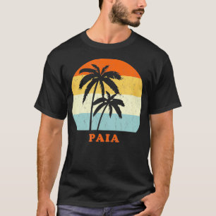 Paia Maui Vintage Sun Surf Throwback Vacation T-Shirt