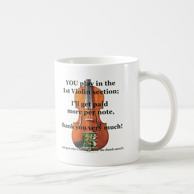 Paid More Per Note Coffee Mug (Right)