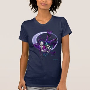 Paige Butterfly Moon Lilly Tattooed Faery Babydoll T-Shirt