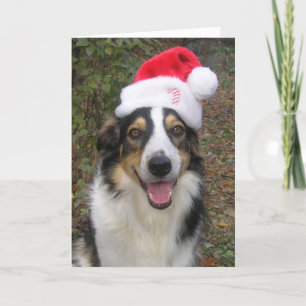 "Paige playing Santa!" Holiday Card