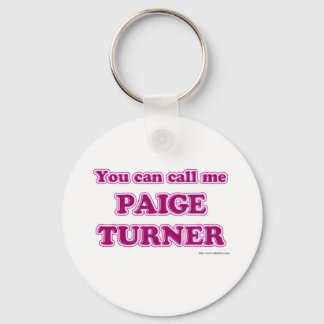 Paige Turner Keychain
