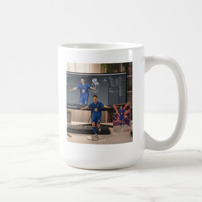 Paik 3D Statue Design Mug – Birmingham City  (Right)