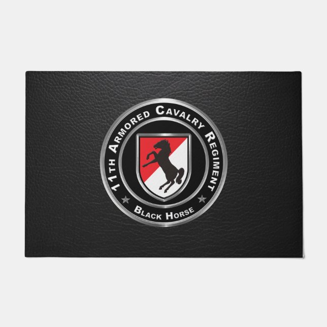 Paillasson 11e régiment de cavalerie blindée (Devant)