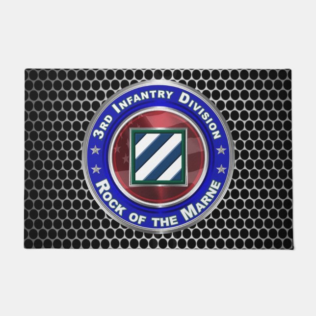 Paillasson 3e division d'infanterie Rock of the Marne! (Devant)
