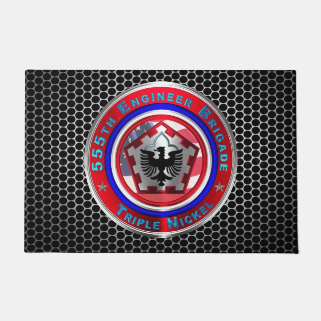 Paillasson 555e brigade du génie (Devant)