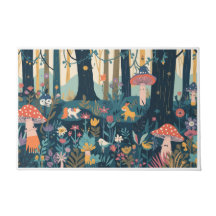 A woodland mat