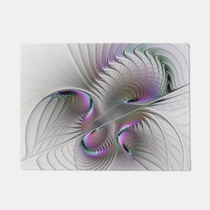 Paillasson Abstrait moderne Shy Imaginaire Figure Fractal Art