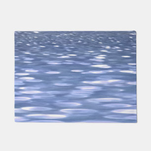 Paillasson Abstrait n° 3 : Brillant bleu poudre