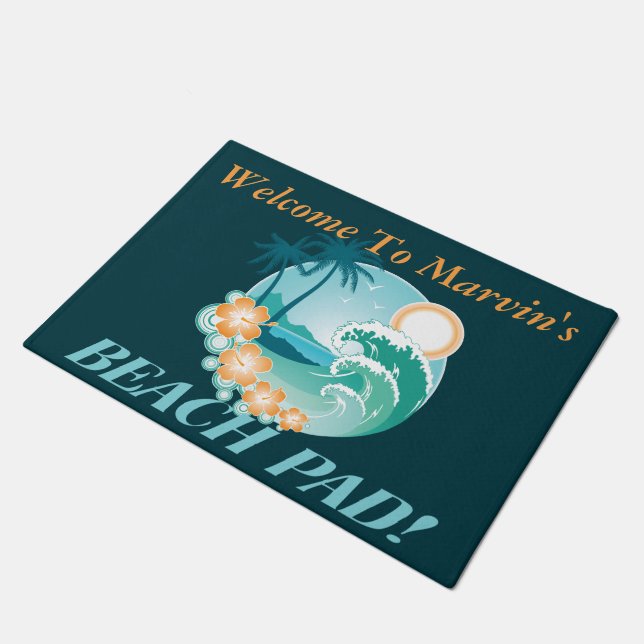 Paillasson Accueil à la protection de plage (Incliné)