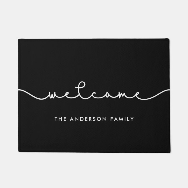 Paillasson Accueil de police mignonne simple (Devant)