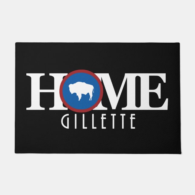 Paillasson ACCUEIL Gillette Wyoming (Devant)