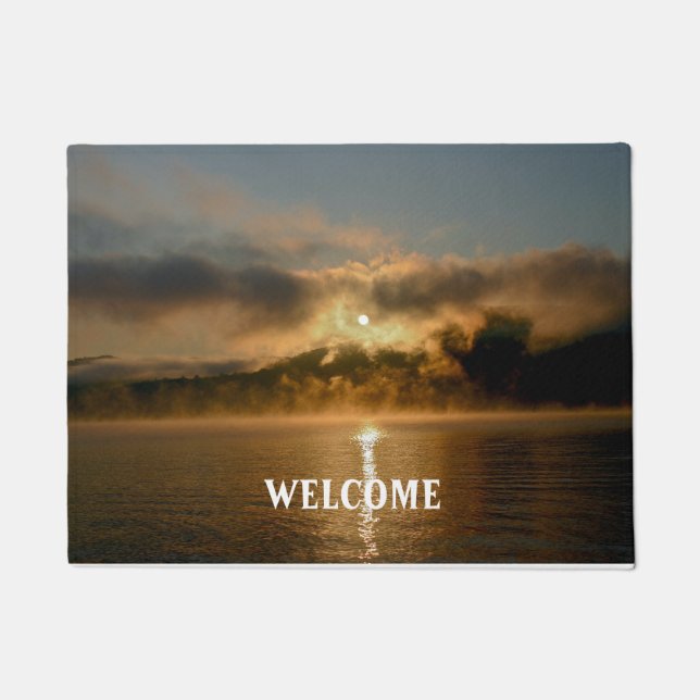 Paillasson Adirondack Sunrise Doormat - Grand lac Sacandaga (Devant)