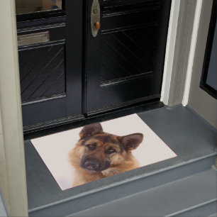 Paillasson Adorable funny german shepherd portrait