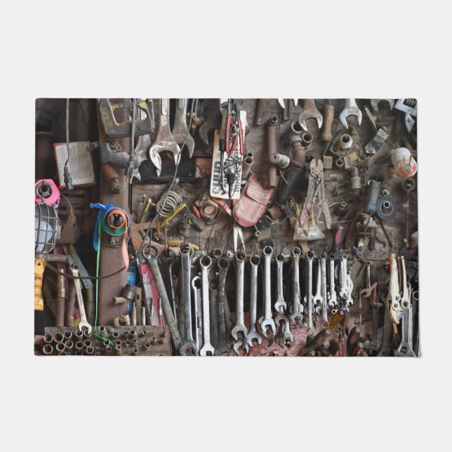 Paillasson Affichage d'outil d'atelier (Devant)