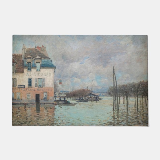 Paillasson Alfred Sisley - Inondation à Port-Marly 1876 (Devant)