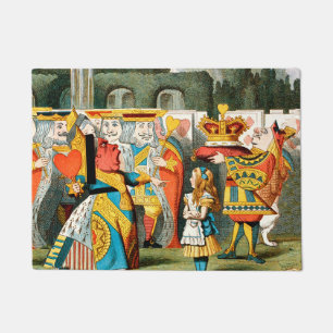 Paillasson Alice à Wonderland