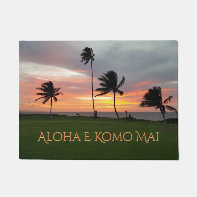 Paillasson Aloha E Komo Mai (Devant)