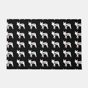 Paillasson Amour de Boston Terrier