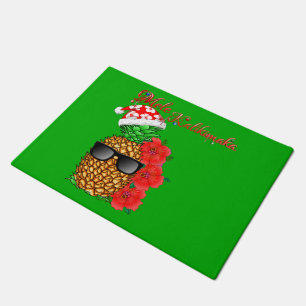 Paillasson Ananas de Noël de Mele Kalikimaka