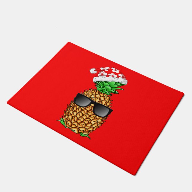 Paillasson Ananas du Père Noël (Incliné)