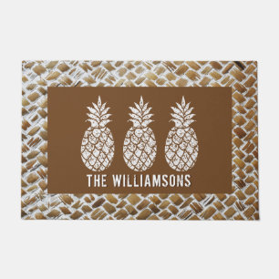 Paillasson Ananas personnalisé