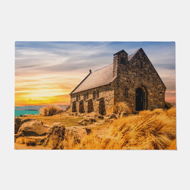 Paillasson Ancienne église sur le Mat des Plaines (Devant)