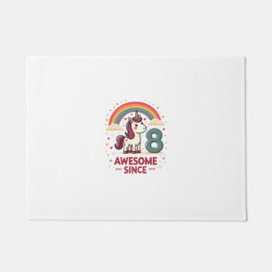 Paillasson Anniversaire Licorne Vintage 8 Incroyable Depuis 2