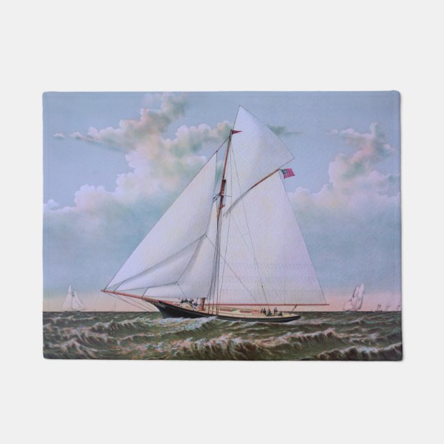 Paillasson Antique voilier Slot Yacht Voilier Ocean (Devant)