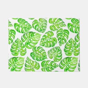 Paillasson Aquarelle feuille Monstera