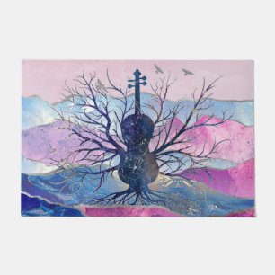 Paillasson Arbre de musique de violon