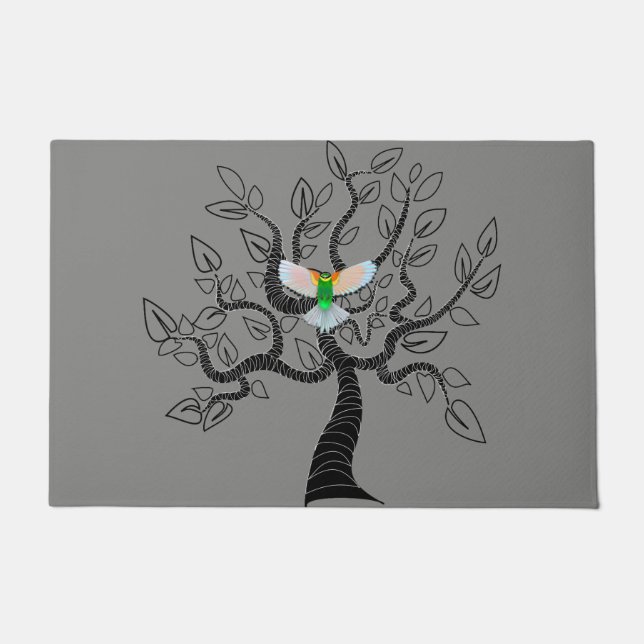 Paillasson Arbre de vie Art (Devant)