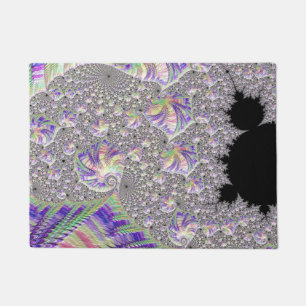 Paillasson Art fractal psychédélique funky trippy