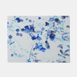 Paillasson Art moderne et tendance de la motif florale / fleu