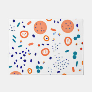 Paillasson Art Motif de style orange