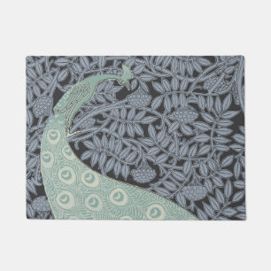 Paillasson Art Nouveau Peacock Classic Vintage Bird
